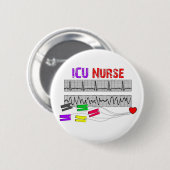 Unieke ontwerp-ICU-zurencadeautjes Ronde Button 5,7 Cm (Voorkant /achterkant)