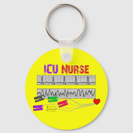 Unieke ontwerp-ICU-zurencadeautjes Sleutelhanger (Voorkant)