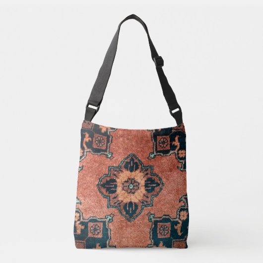 Unieke oosterse Perzische tapijten, Turkse Killim Crossbody Tas (Voorkant)
