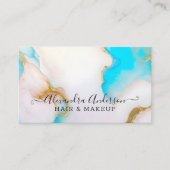 Unieke Opal Gold Details Visitekaartje (Voorkant)