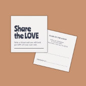 Unieke oude witte blauwe gedurfde salon aanbevelingskaartje