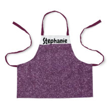 Unieke Paarse & Witte Sparkly Kinder Douanenaam