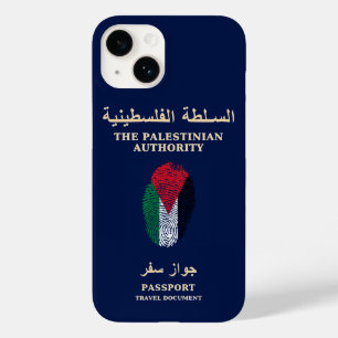 Unieke Palestina Travel Passport Print Souvenir Case-Mate iPhone 14 Hoesje