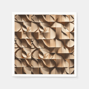 Unieke papieren servet design" "Modern papieren se