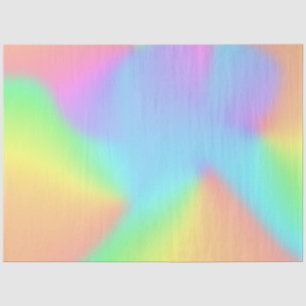 Unieke pasteelregenboog tissuepapier