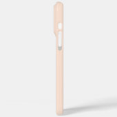 Unieke perziknaam initialen monogram Case-Mate iPhone case (Achterkant / Links)