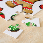 Unieke Pickleball Holiday Gift Jigzaag Puzzle Legpuzzel (Zijkant)