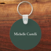 Unieke professionele klassikale minimalist sleutelhanger (Voorkant)