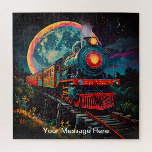 Unieke psychedelische & plezier gepersonaliseerd legpuzzel