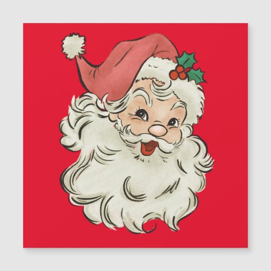Unieke Retro Santa (Voorkant)