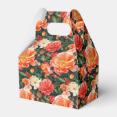 Unieke Roos verjaardagsgunstbox voor Snoep geschen Bedankdoosjes (Achterkant)