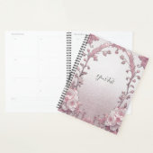 Unieke Roze Bloemen Wedding Planner (Display)