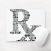 Unieke Rx Pharmacy Apothecary Muismat (Met muis)