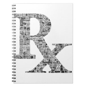 Unieke Rx Pharmacy Apothecary Notitieboek