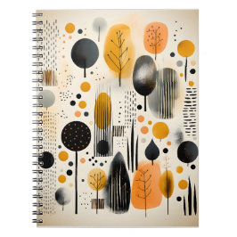 Unieke Scandinavische geometrische samenstellingsv Notitieboek