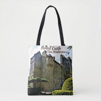 Unieke Schotse Clan Henderson's Fordell Castle Draagtas