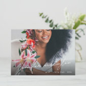 Unieke Sjabloon Foto High School Afstuderen (Staand voorkant)