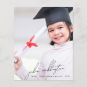 Unieke Sjabloon Foto Kleuterschool Afstuderen (Voorkant)