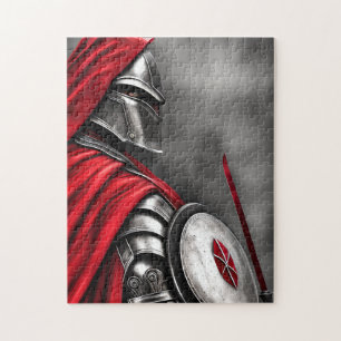 Unieke Spartan Warrior Legpuzzel