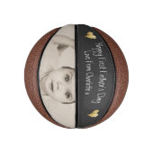 Unieke speciale eerste vaderdag basketbal (Verticaal)