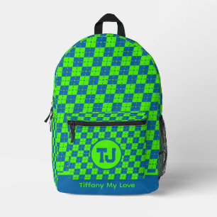 Unieke sportieve cadeau gift met patroon rugzak