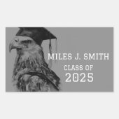 Unieke Sticker met Afstuderen envelopsluiting | ar (Voorkant)