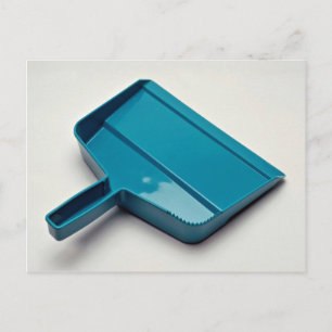 Unieke stofpan briefkaart