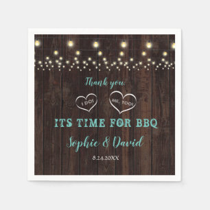 Unieke String Lights Old Barn I DO BBQ Servet