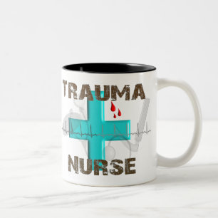 Unieke trauma's, T-shirts en cadeautjes Tweekleurige Koffiemok