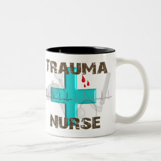 Unieke trauma's, T-shirts en cadeautjes Tweekleurige Koffiemok