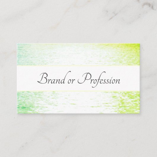 Unieke Trend Design Pastel Ocean Sunset Mirroring Visitekaartje (Voorkant)