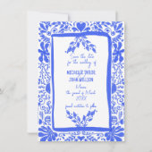 Unieke Trendy Blue Doodle Hand getekend Save the D Kaart (Voorkant)