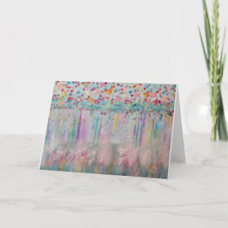 Unieke Trendy Modern Eye Catching design Blissen Feestdagen Kaart