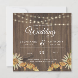 Unieke Trouw Uitnodiging Save The Date