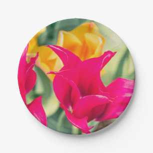 Unieke tulp borden papieren bordje