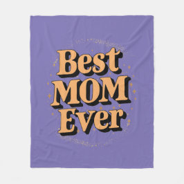 Unieke Typografie Beste Moeder Ooit Fleece Deken
