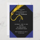 Unieke uitnodiging voor een graduatiepartij (Voorkant)