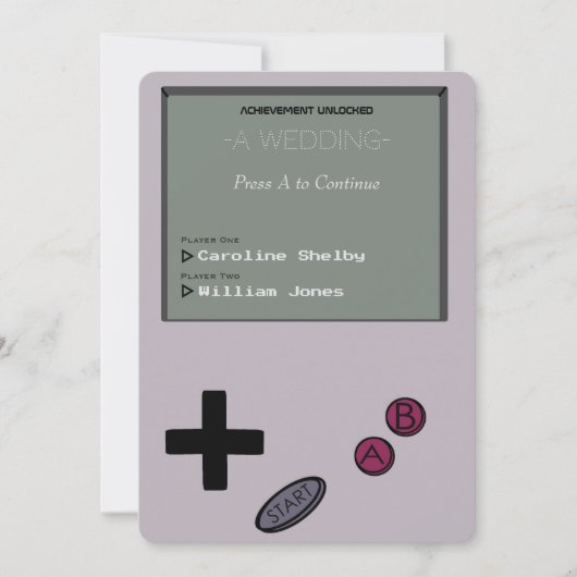 Unieke uitnodiging voor het uitzenden van een Ret (Voorkant)