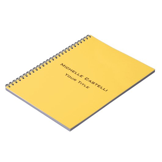 Unieke, unieke klassieke, eenvoudige plaat notitieboek (Linkerzijde)