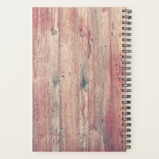 Unieke uw planner - personaliseer met een foto (Achterkant)