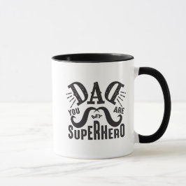 Unieke Vaderdag Papa Je bent mijn superheld Mok