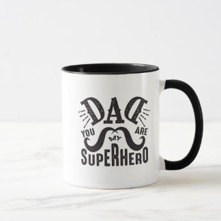 Unieke Vaderdag Papa Je bent mijn superheld Mok