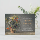 Unieke Vase Rustige Engagement Party voor ventilat Kaart (Staand voorkant)