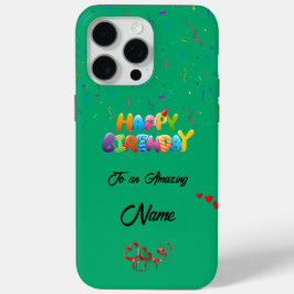 Unieke verjaardag iPhone 15 Pro Max Hoesje