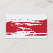 Unieke Visitekaartjes schilderen (Achterkant)