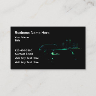 Unieke Visitekaartjes voor moderne auto's