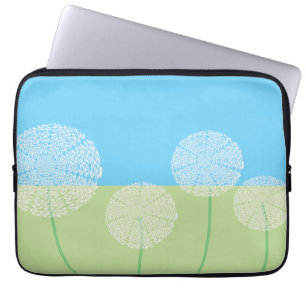 Unieke vormgeving voor Dandelion Art Laptop Sleeve
