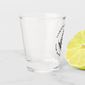 Unieke vrijmetselaarscadeaus | Vrijmetselaar Shot Glas (Links)