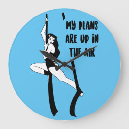 Unieke wandklok - Plannen? Welke plannen? Grote Klok