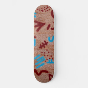 Unieke wandschrijvingen koelen skateboard